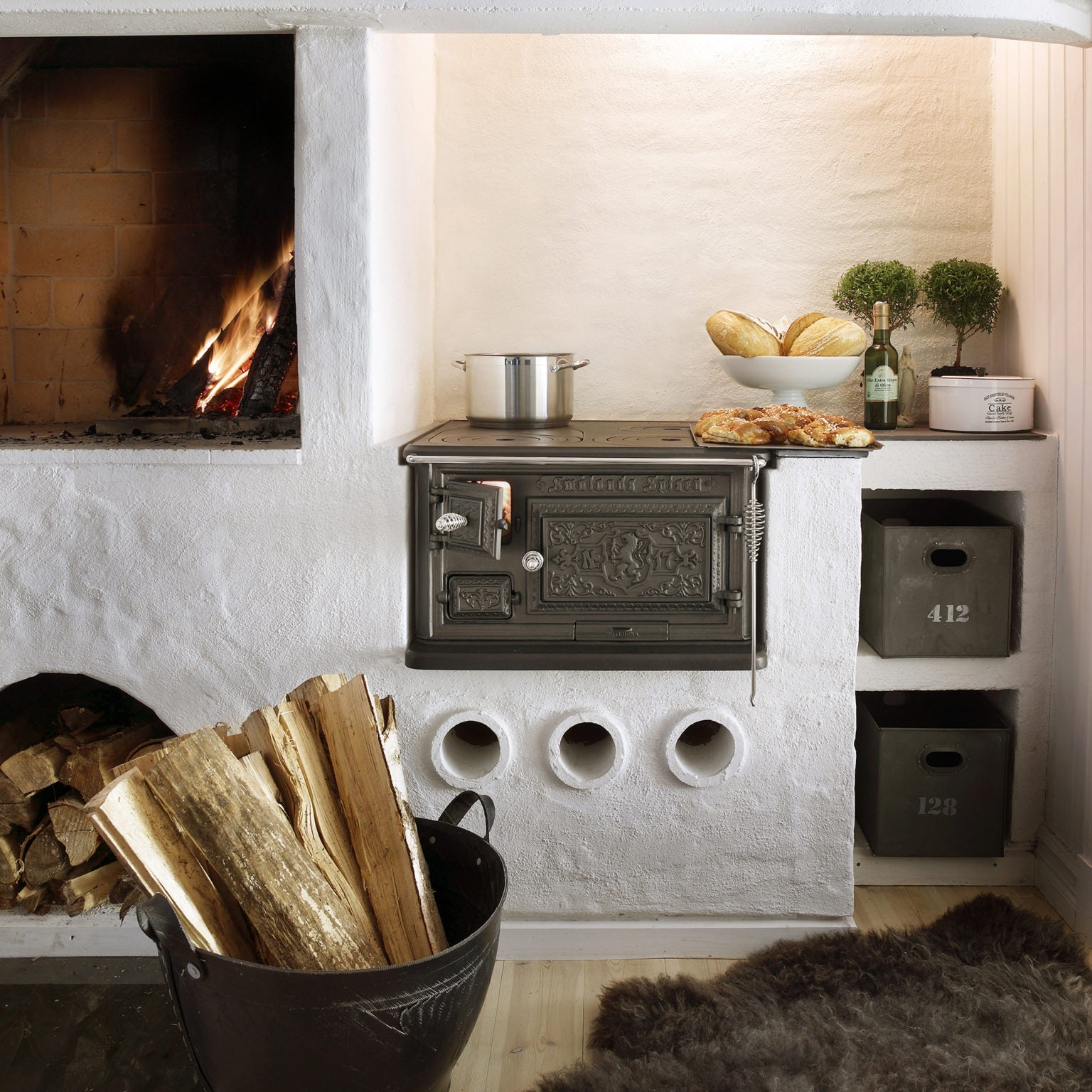 Holzofen Smålands-Herd 1896