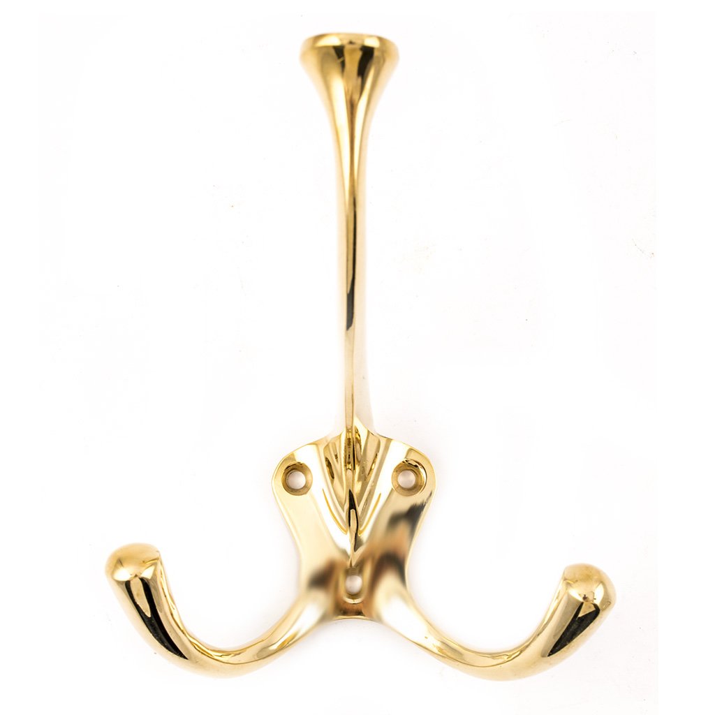 Kleider- und Huthaken Messing