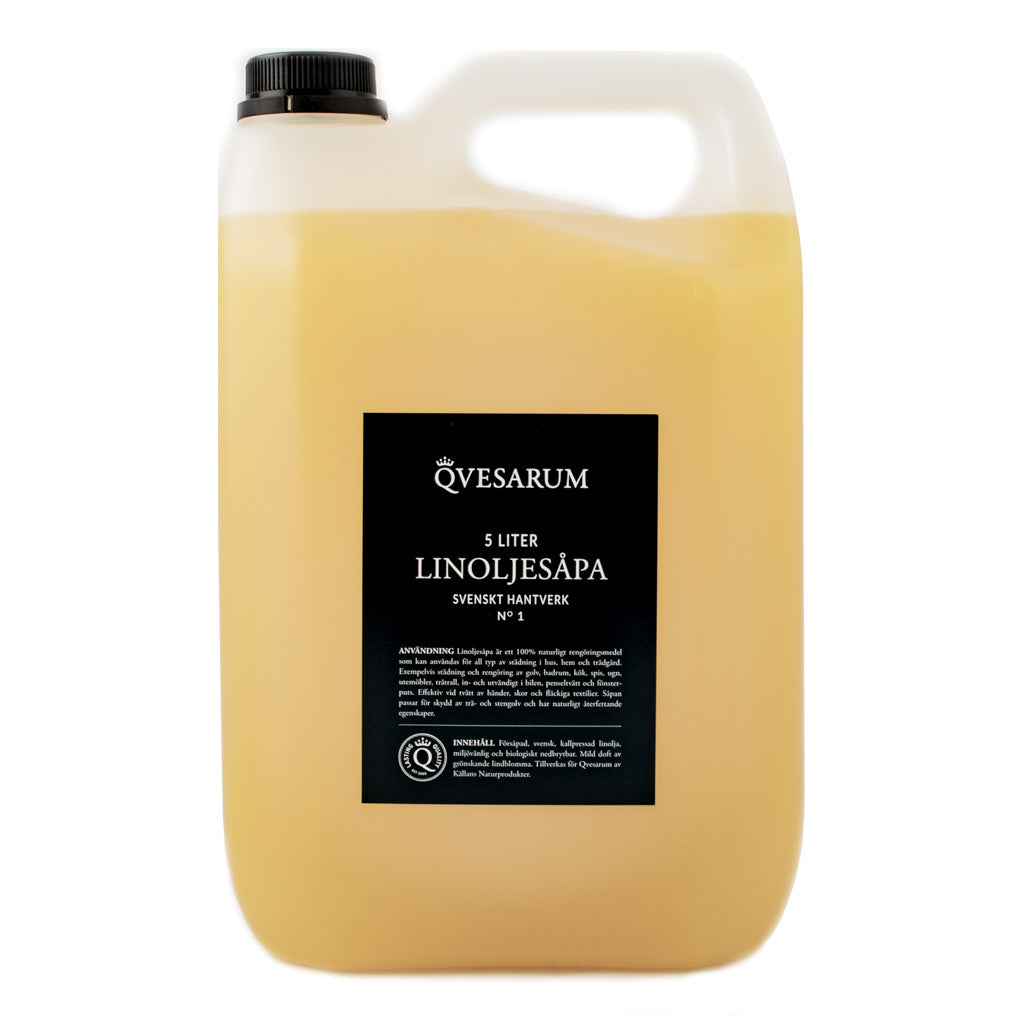 Großes Scheuer-Set mit Leinölseife