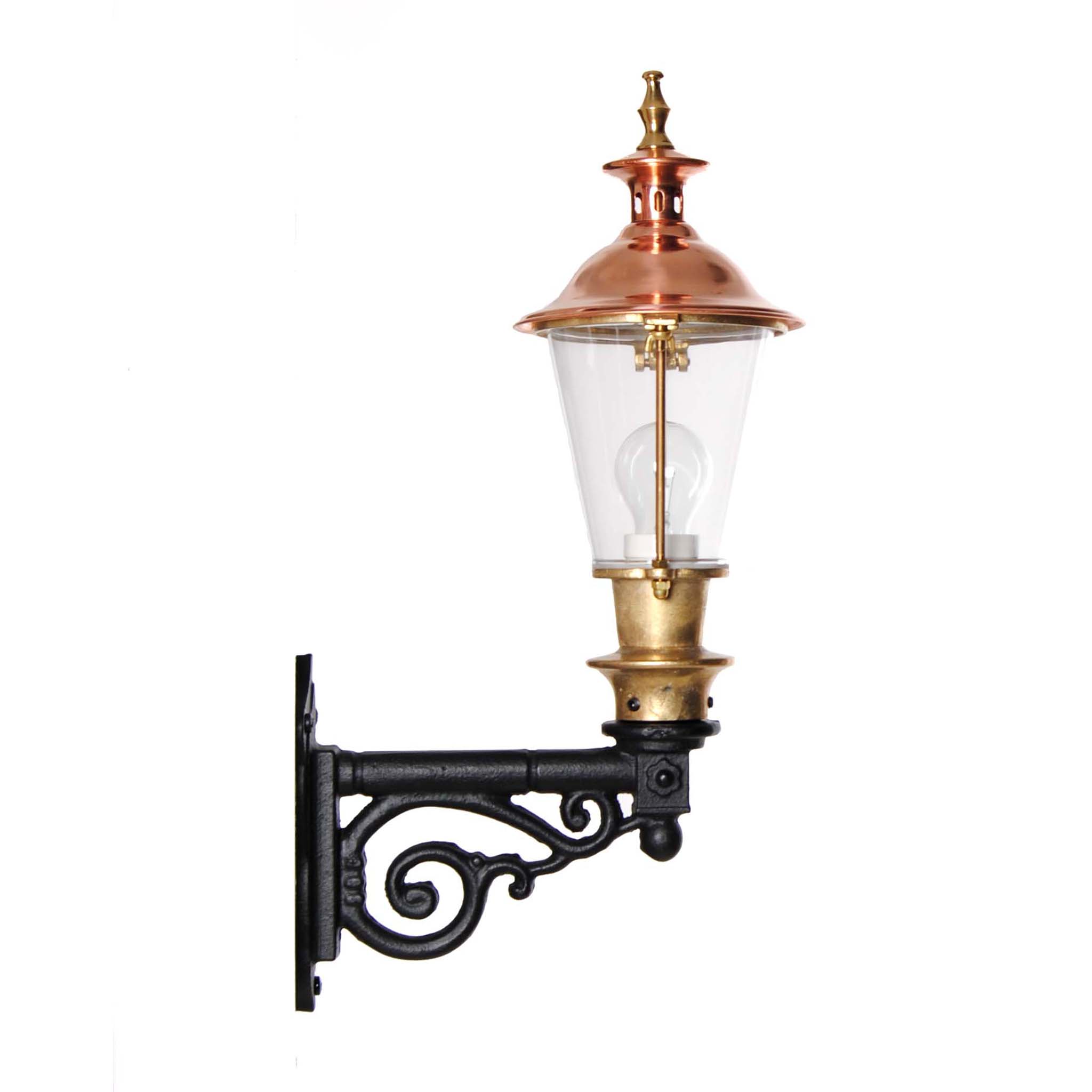 Kupferlaterne klein verziert