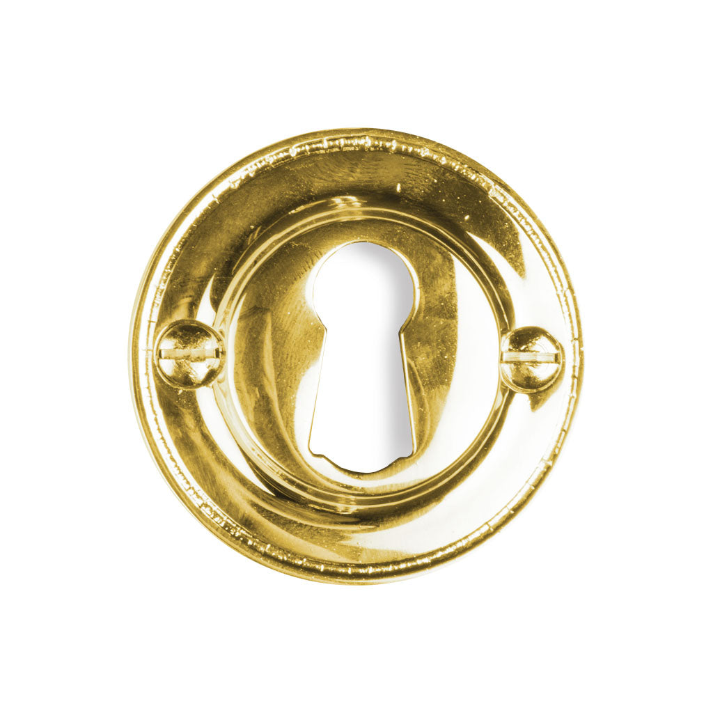 Schlüsselschild Messing 2er-Pack