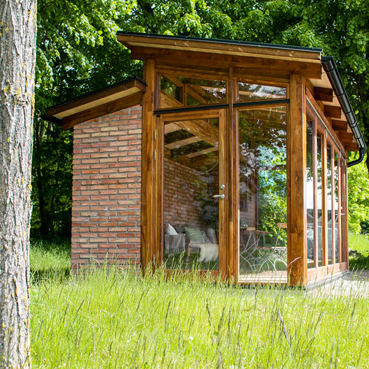 Ziegelstein handgefertigt rot