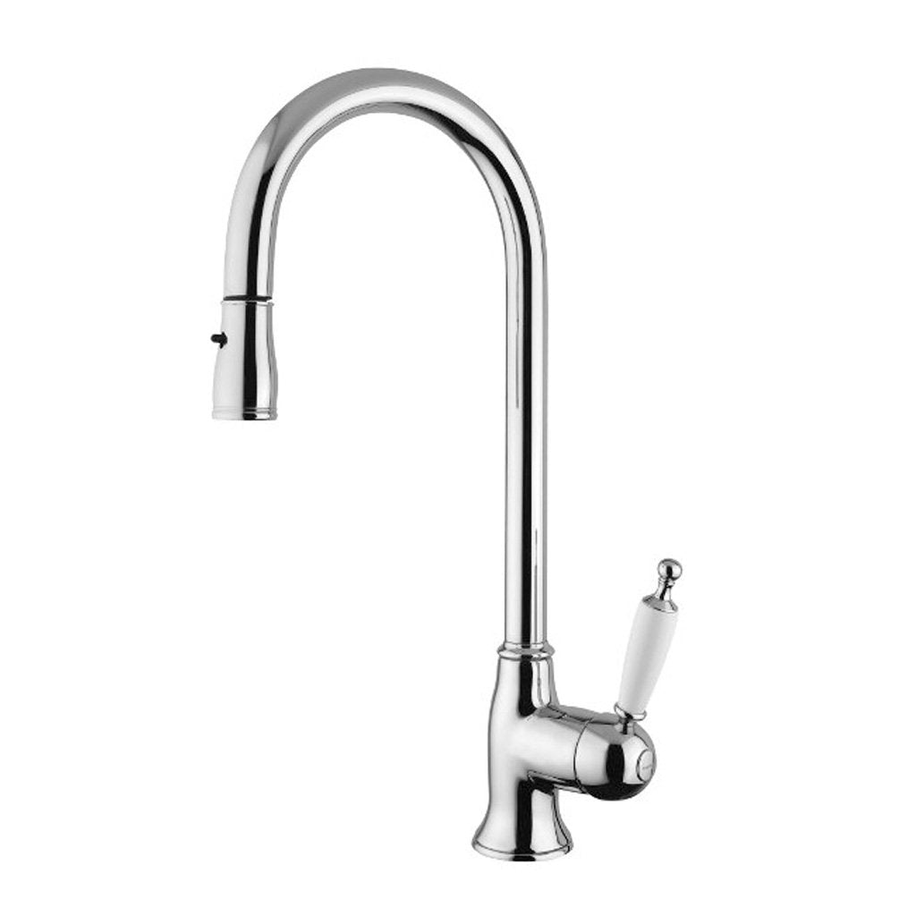 Küchenarmatur mit ausziehbarem Auslauf chrom Oxford