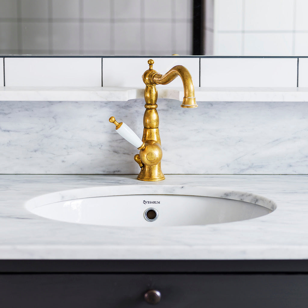 Oxford Waschtischarmatur Messing