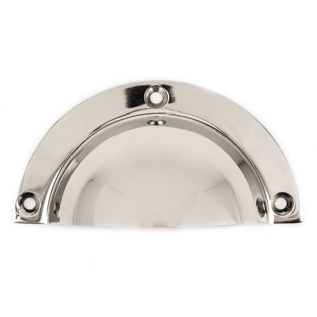 Schranktür vernickeltes Messing