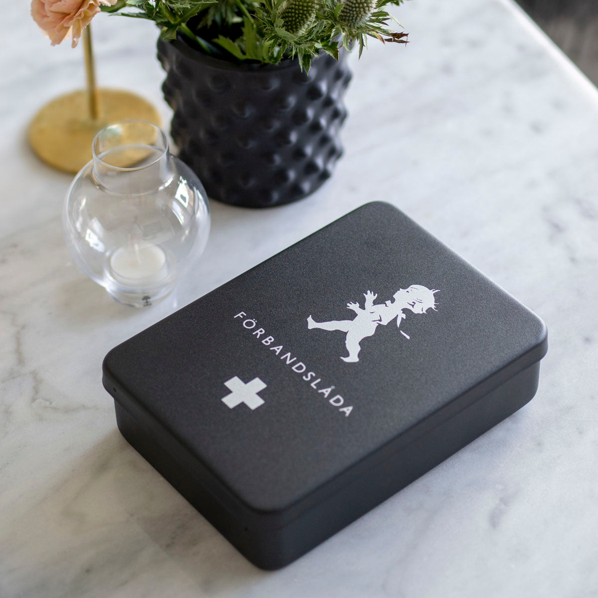 Erste-Hilfe-Set schwarz Solstickan