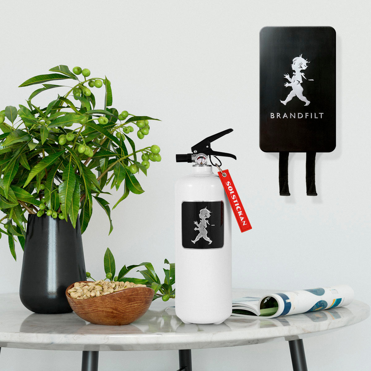 Solstickan Brandschutzdecke schwarz