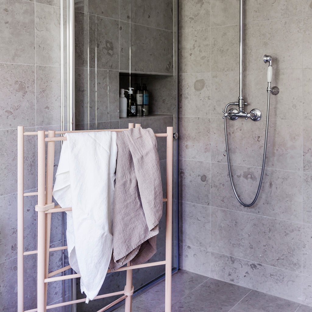 Badetücher aus Leinen Hamam Off-White