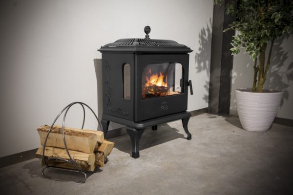 Vedkamin Westbo Victoria 85 i gjutjärn