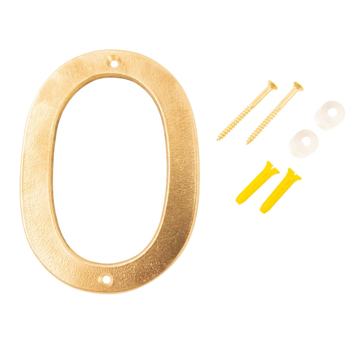 Husnummer 0 Aurelia rå mässing