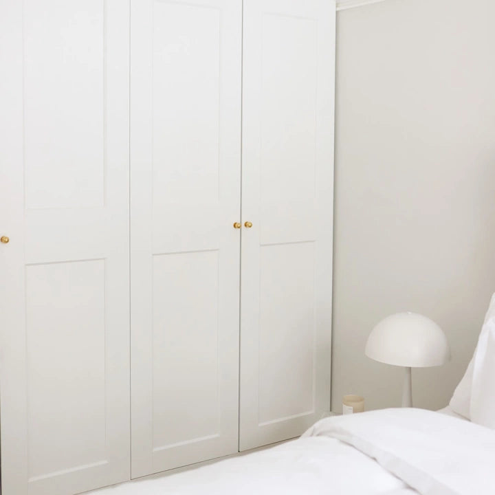 Knopp Solliden obehandlad mässing