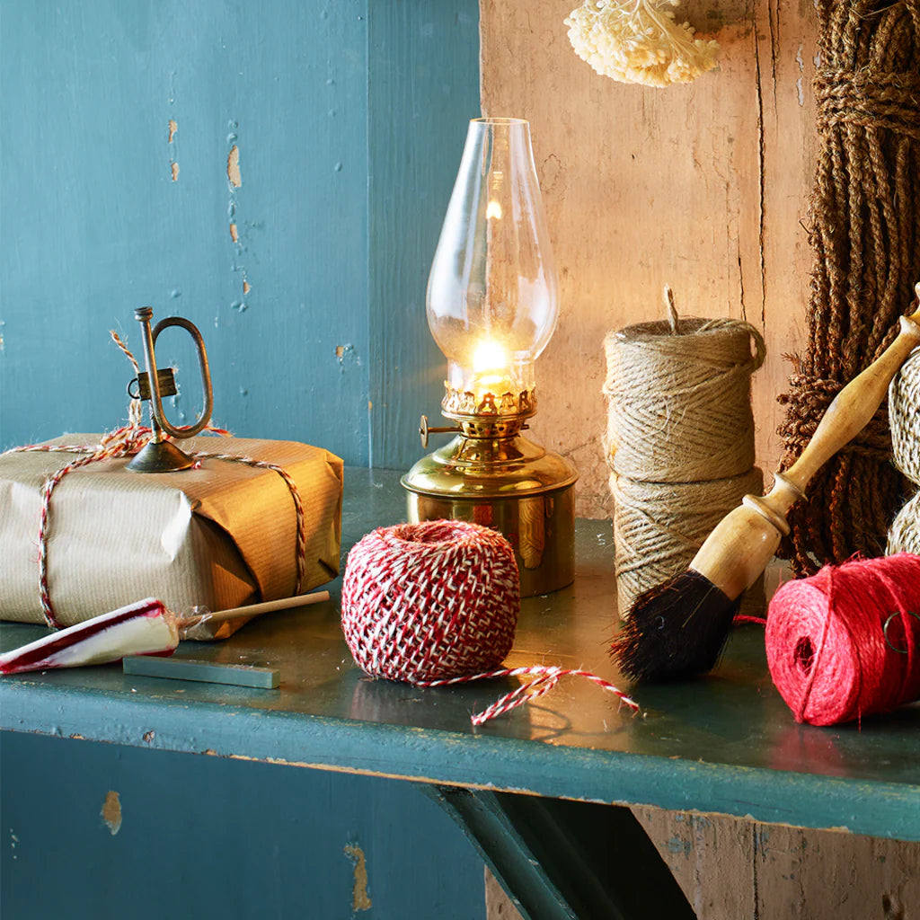 Jutesnöre Röd/Vit 125 m