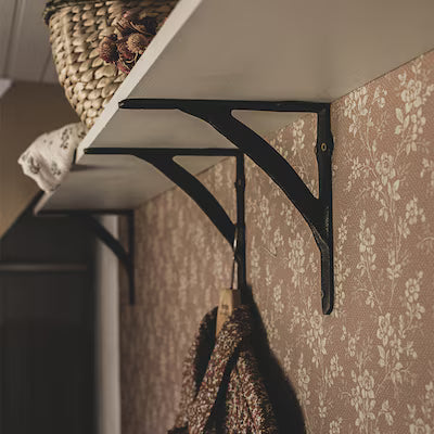 Konsole Eisen Schwarz groß 20x20 cm