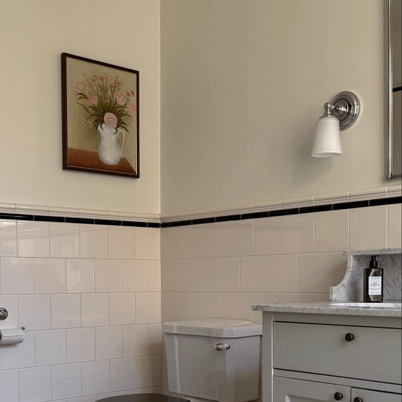 Badezimmerlampe Coquet einfach aus Chrom