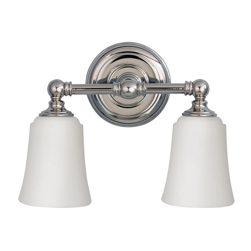 Badezimmerlampe Coquet double aus Chrom