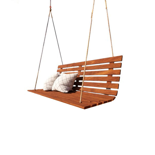 Hängesofa aus Teakholz