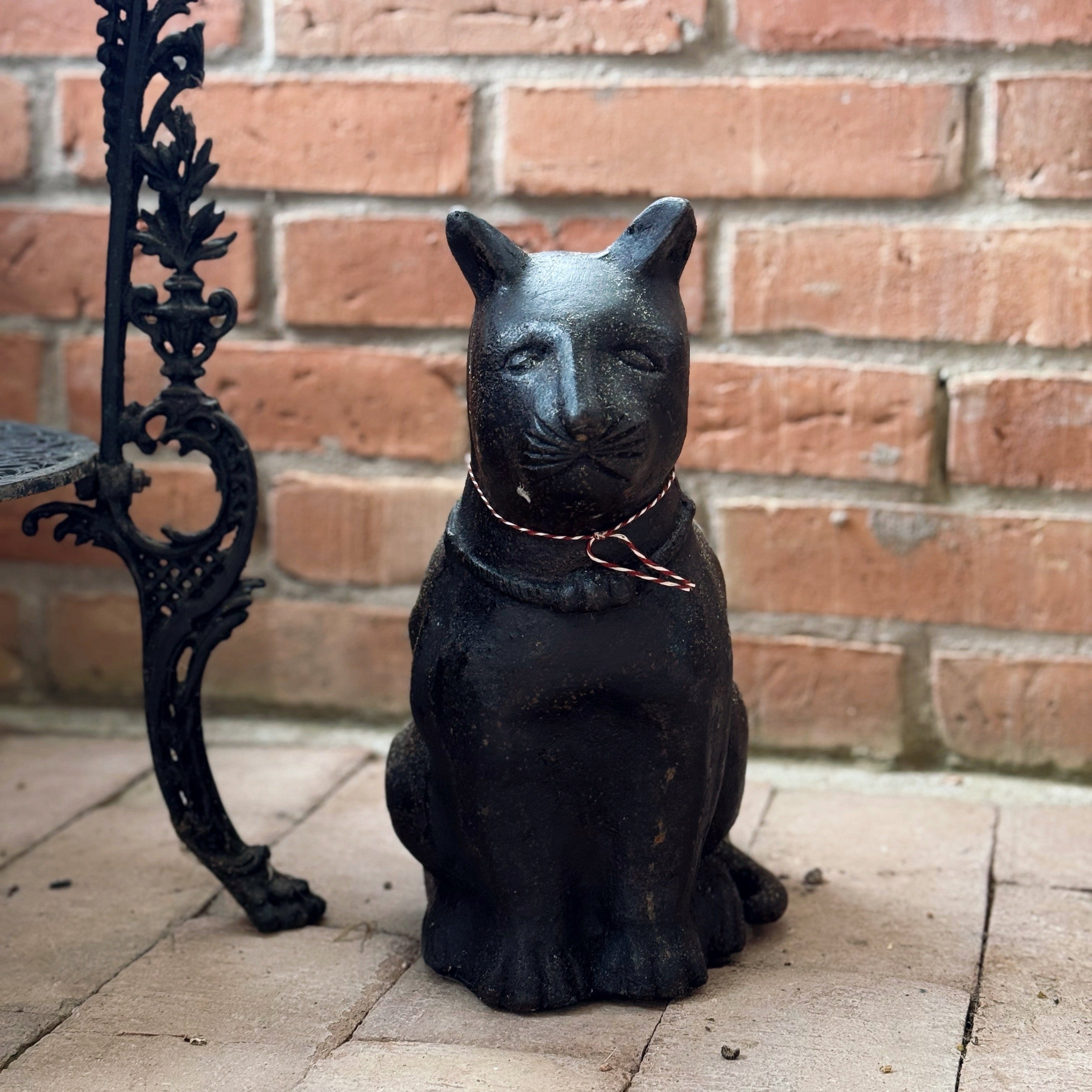 Türstopper Katze Gusseisen