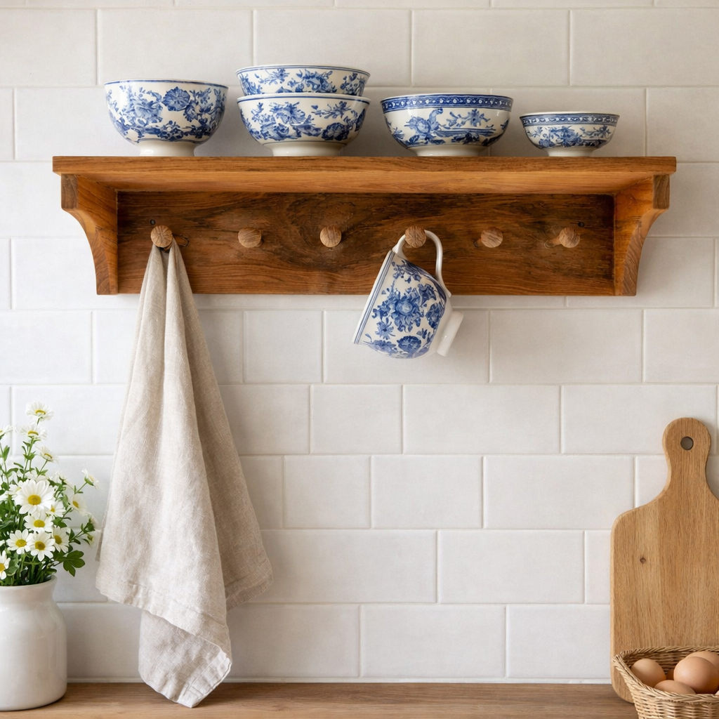 Knaufregal Ella Teak