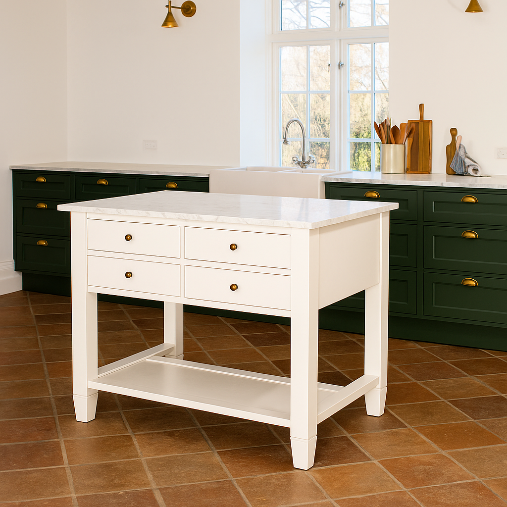 Kücheninsel mit Marmorplatte Siri