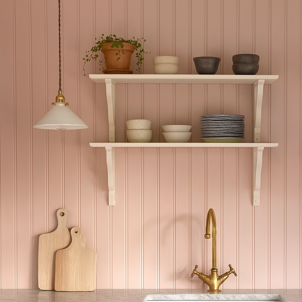 Konsole weiß aus Holz groß