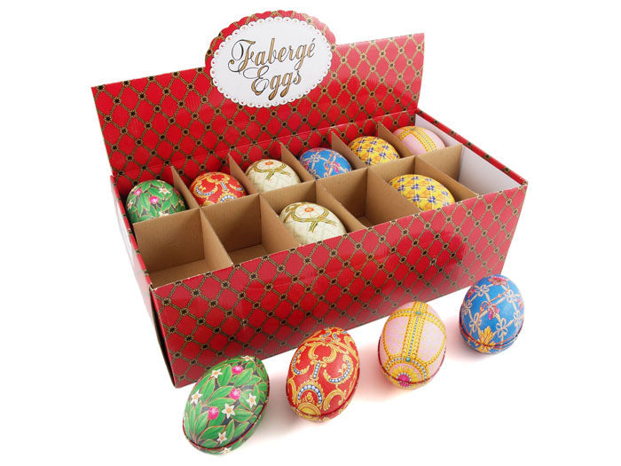 Plåtägg "Fabergé" Osorterade