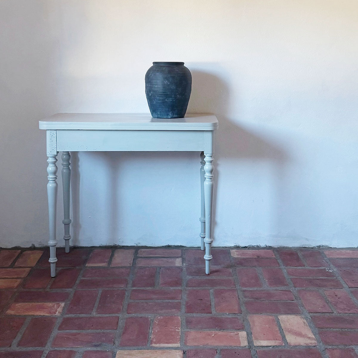 Handgefertigter Bodenziegel rot 20 mm