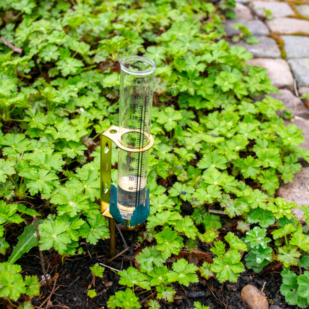 Regenmesser aus Messing