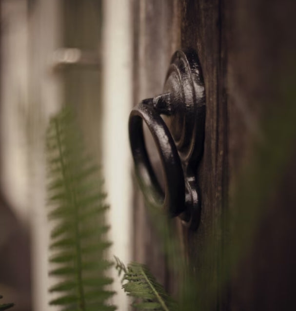 Dörrkläpp Järn Svart