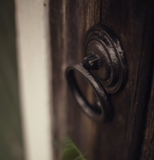 Dörrkläpp Järn Svart