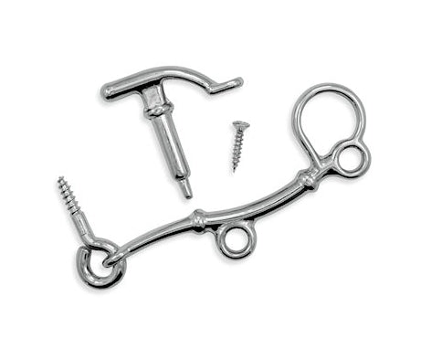 Stormhasp/vädringshasp Förnicklad