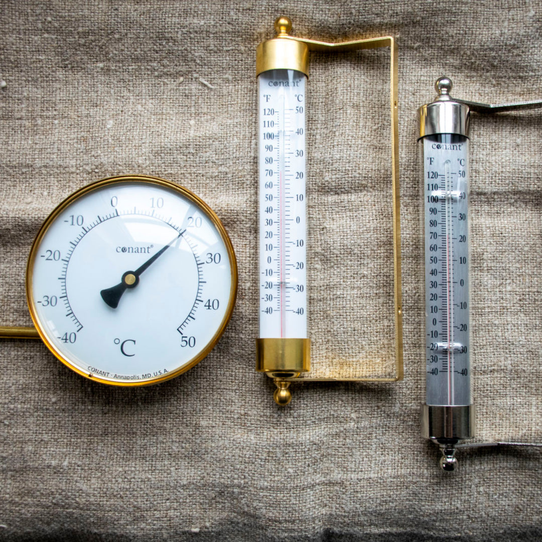 Thermometer aus Messing