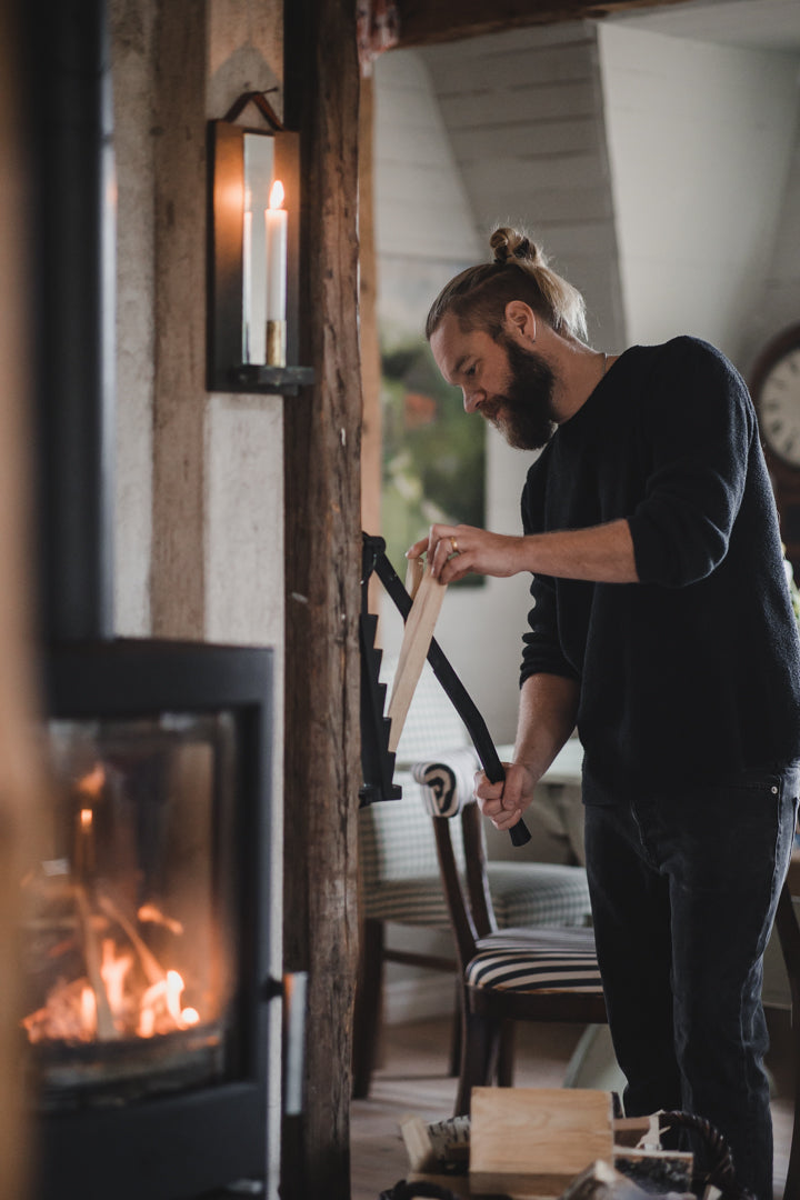 Stikkan Holzspalter aus Gusseisen