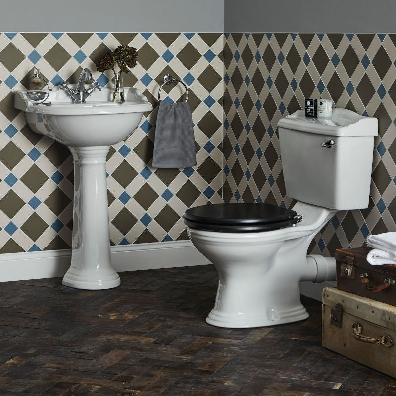 Porchester toalett med mjukstängande sits