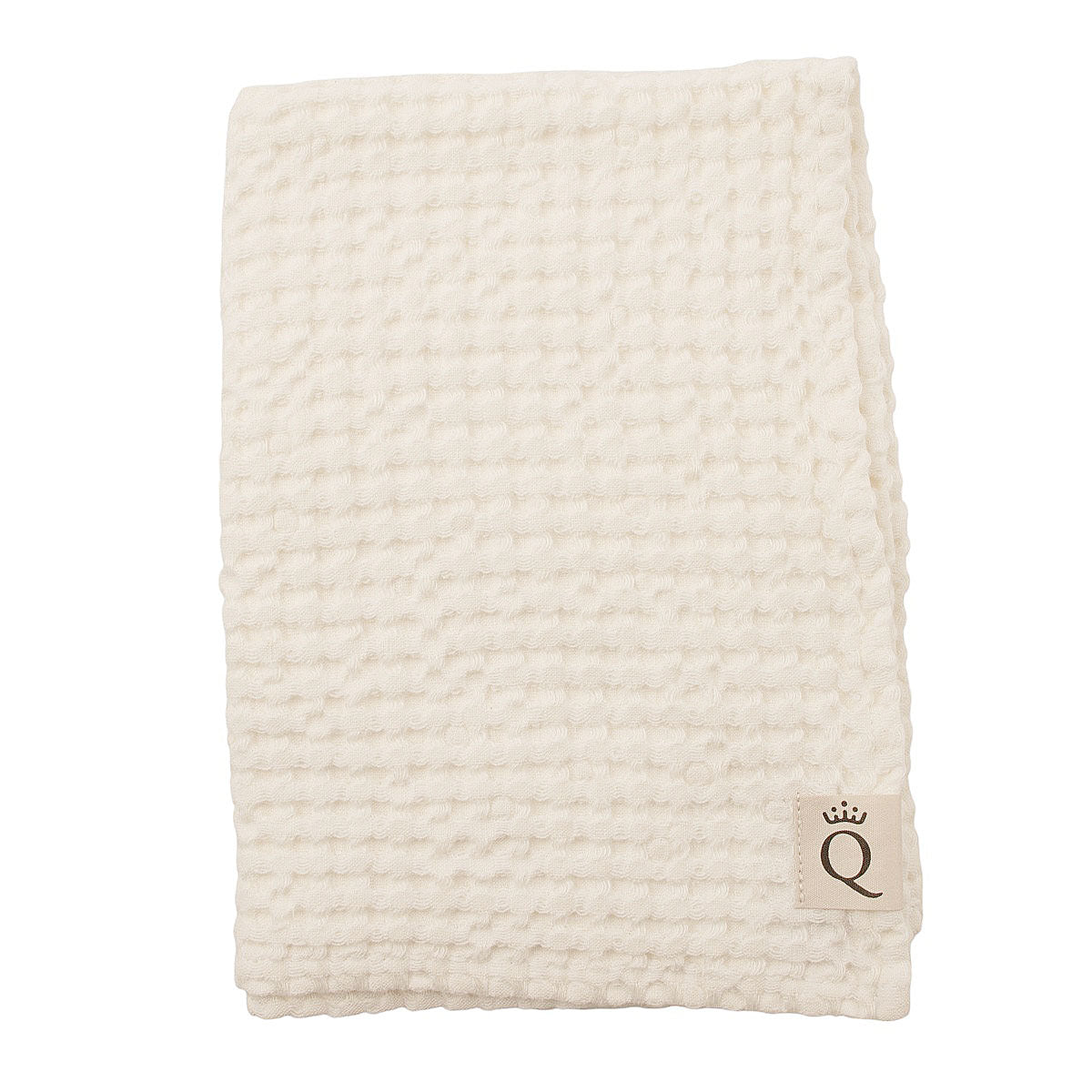 Waffeltuch Sandhammaren naturweiß 50x70 cm