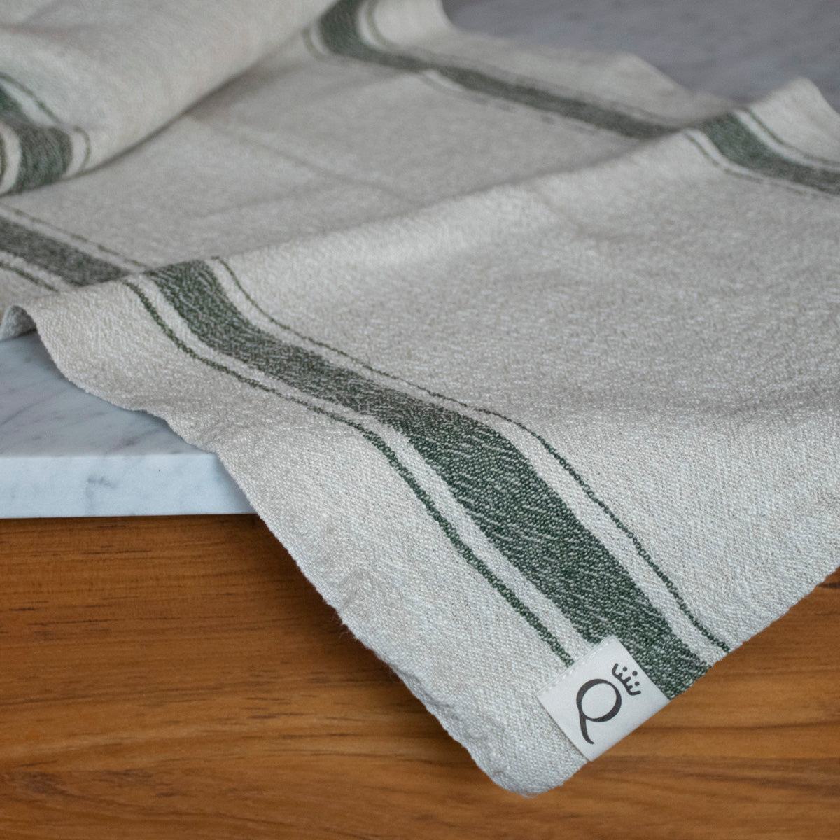 Löpare Hörte natur/grön 40x200