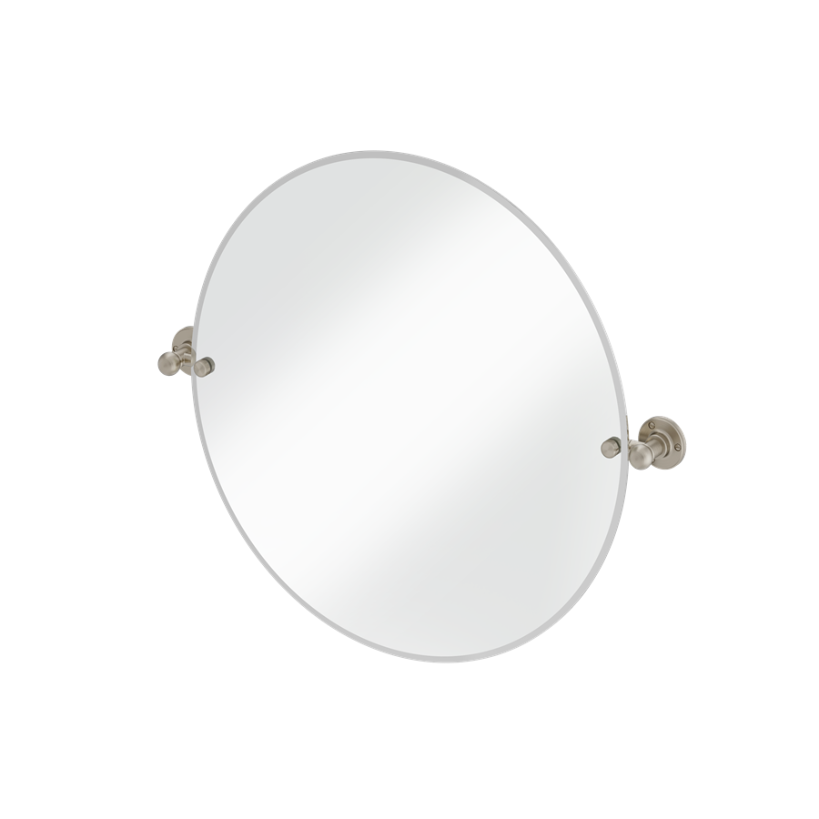 Burlington spegel rund 60 cm med väggfästen
