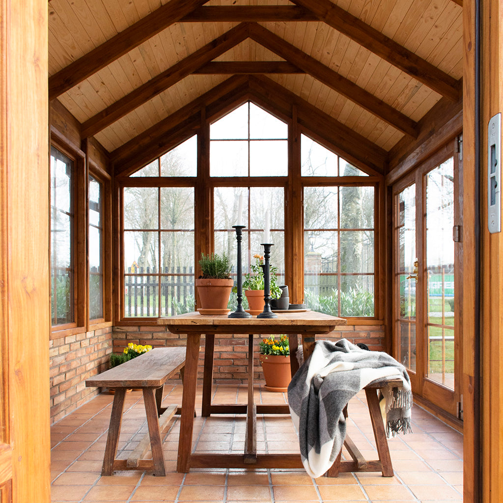 Vintage Teakholzbank Ingrid