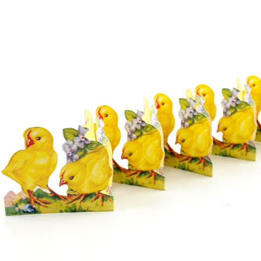 Papierdekoration Hühnchen