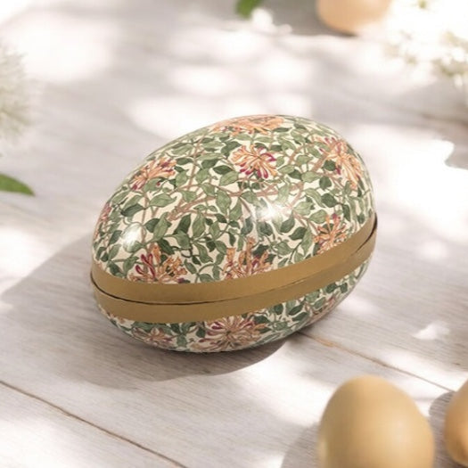 Osterei 15 cm William Morris Golden Lily