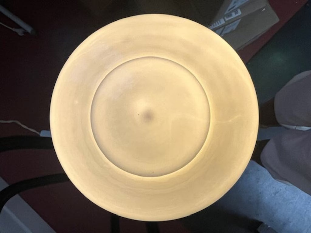 Taklampa Valter Nickel/Opal Vit