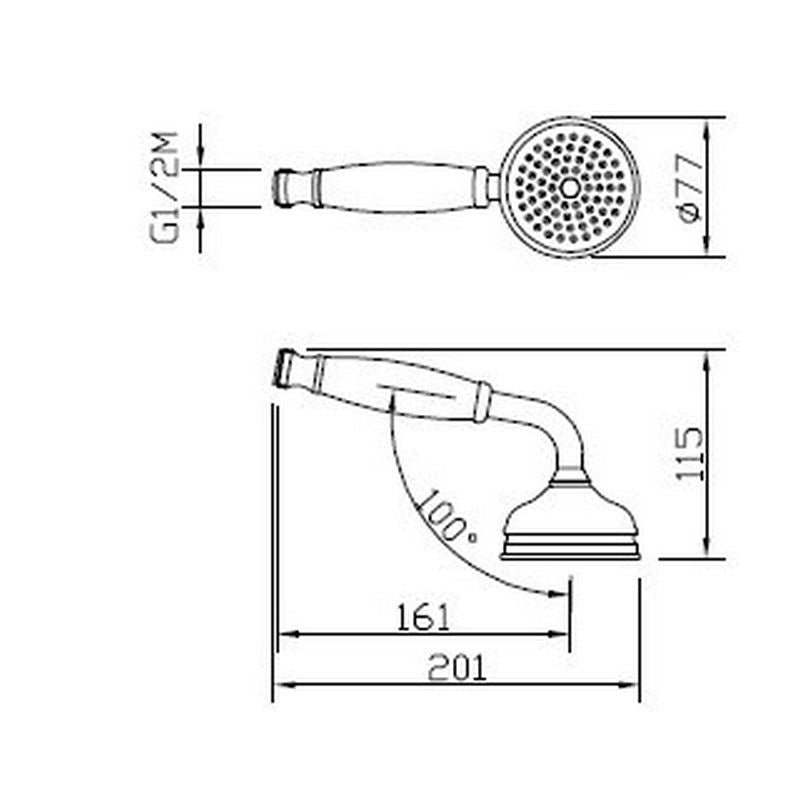 Oxford Duscharmatur Thermostat