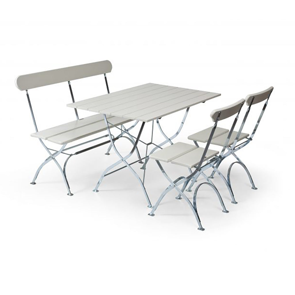 Grythyttan Biergartentisch Weiß