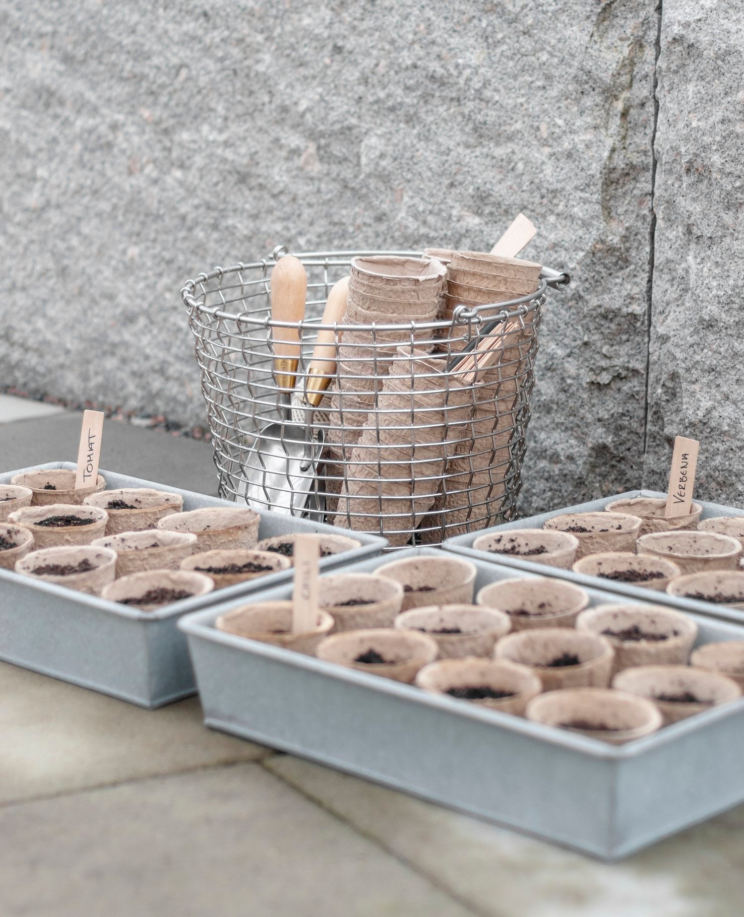 Drahtkorb Korbo Eimer 16L