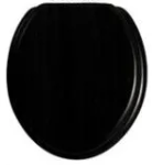 Burlington Tiefspül-WC mit wandmontiertem Spülkasten weiß/gold