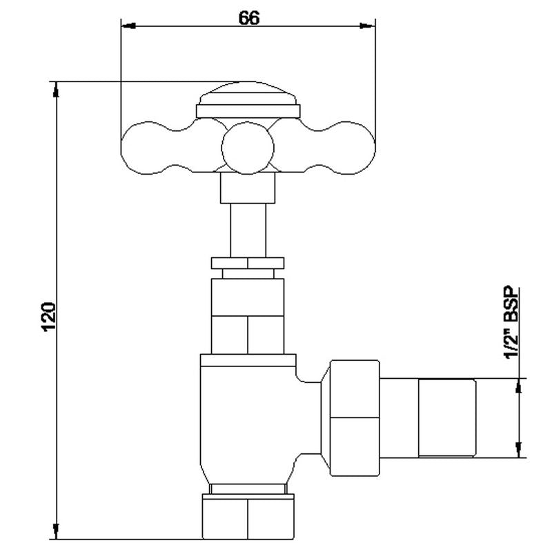 Sophia gammaldags handdukstork