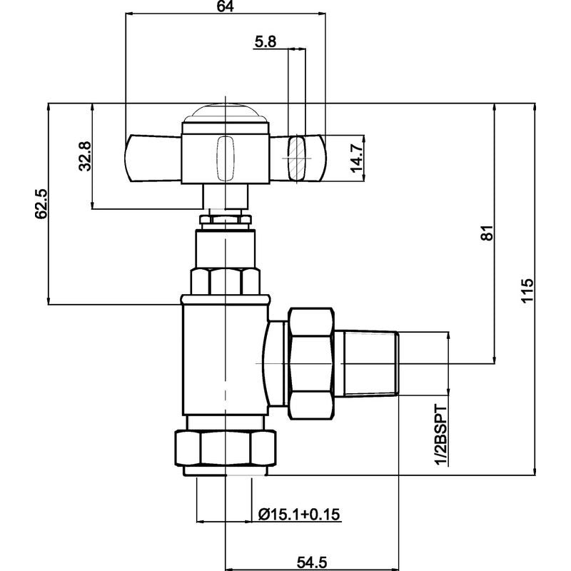 Sophia gammaldags handdukstork