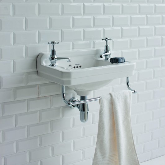 Waschbecken Burlington Edwardian JR rechteckig