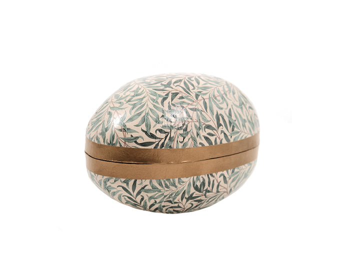 Osterei 15 cm William Morris Willow Bough