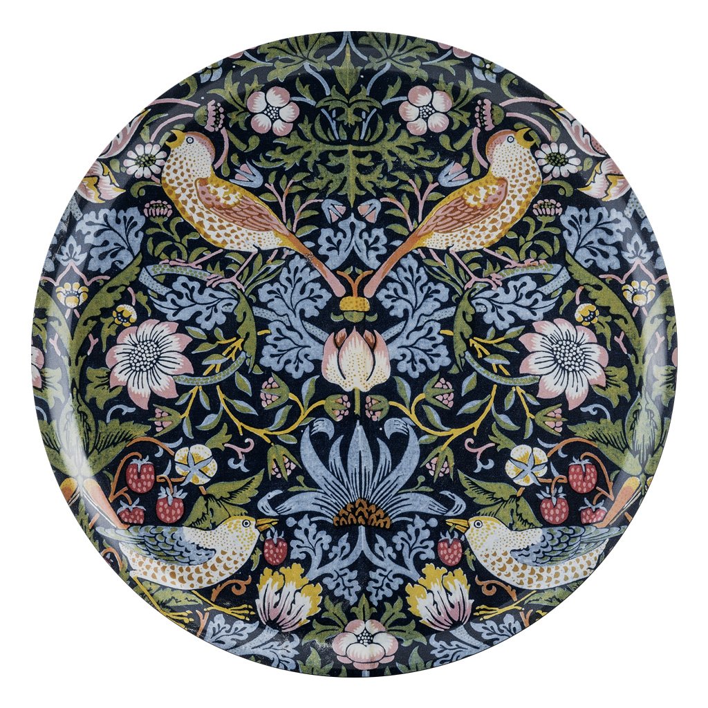 William Morris Tablett Strawberry Thief 38 cm